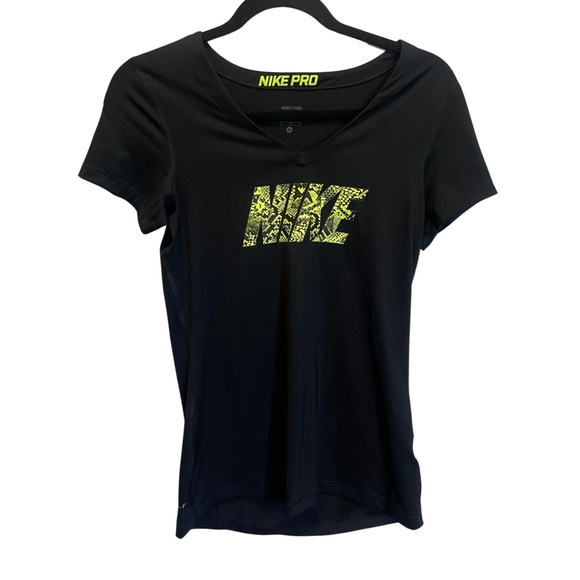 Nike Pro Women’s Dri-FIT V-Neck - Picture 1 of 9